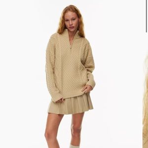 Peggy Turtleneck 1/4 Zip Sweater